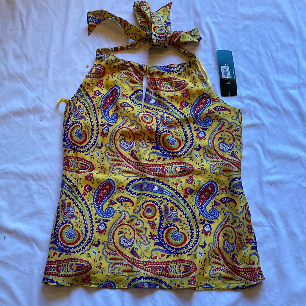 Ralph Lauren Halter Top